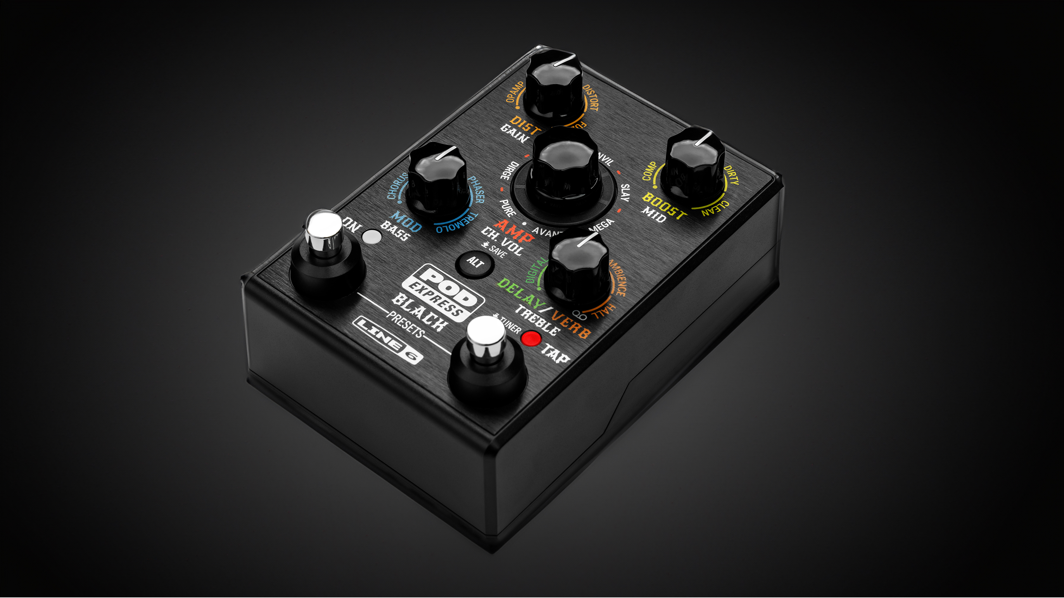 Line 6 launches POD Express Black, an affordable metal-focused amp
