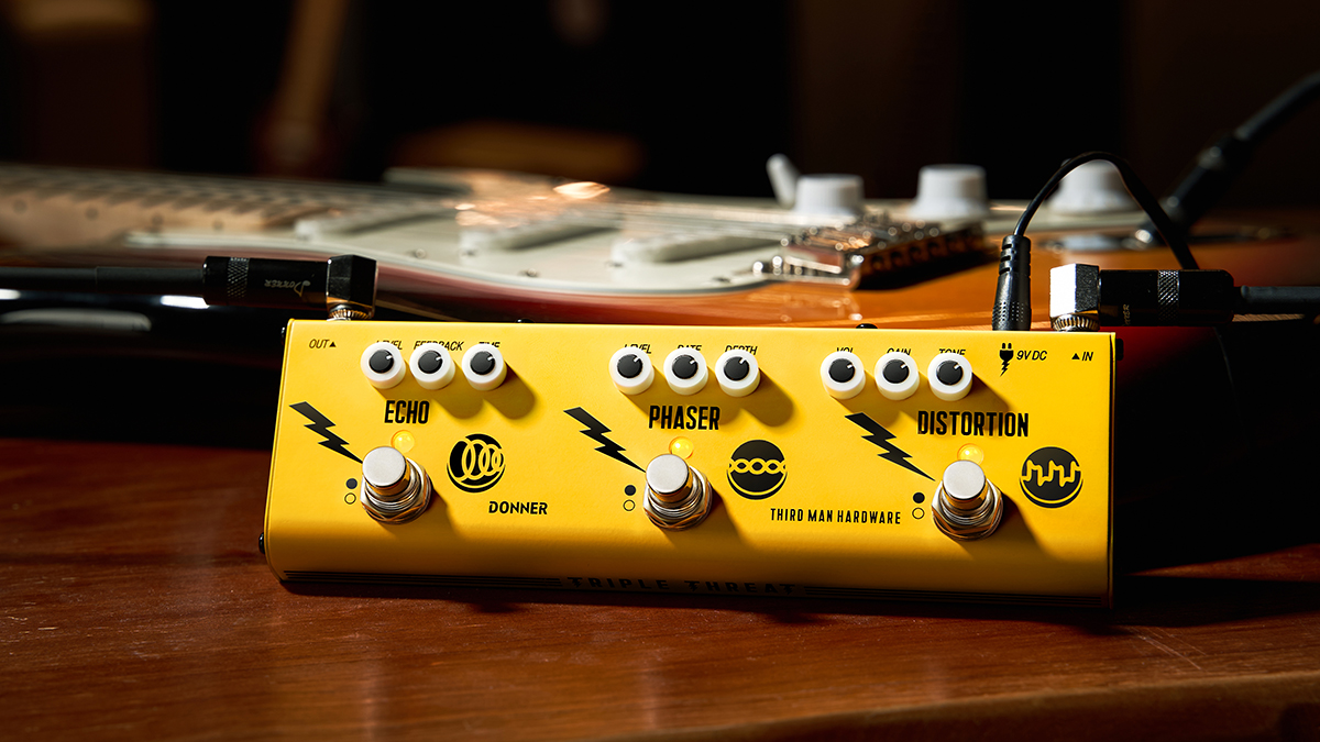 Jack White & Donner unveil $99 Triple Threat multi-FX pedal
