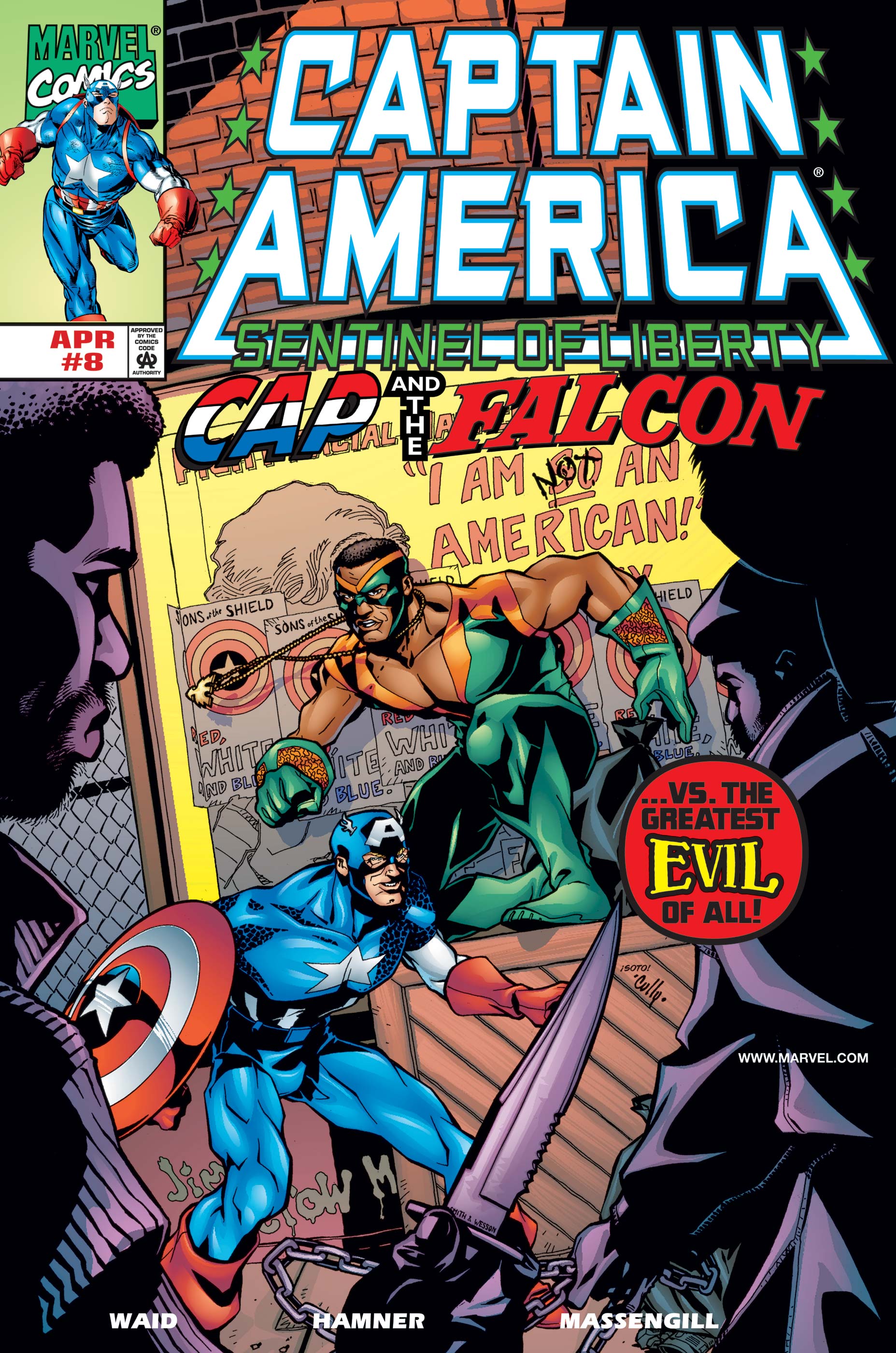 Captain America Sentinel of Liberty (1998) #8 | Comic Issues | Marvel