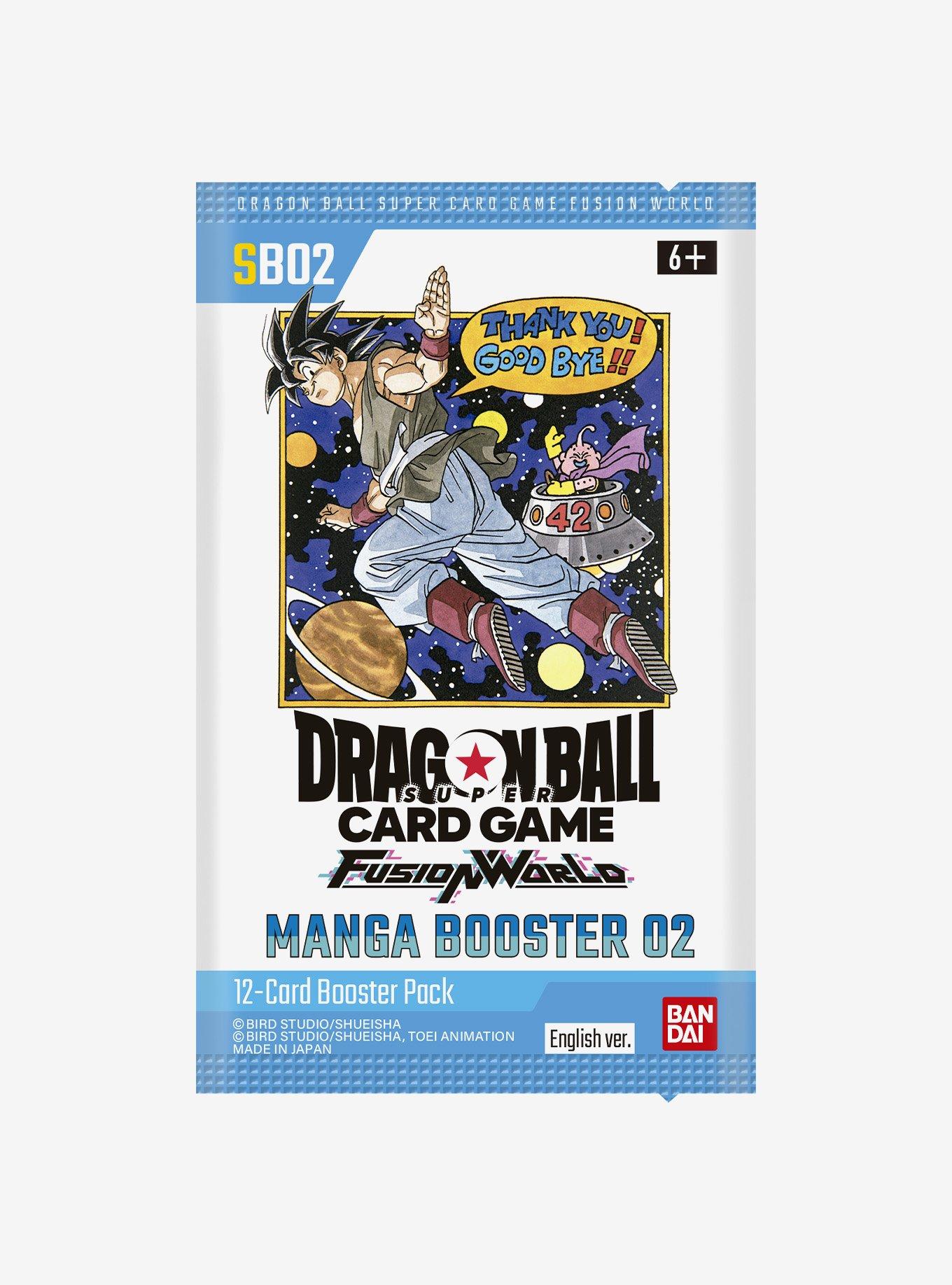 Dragon Ball Super Card Game Fusion World 02 Manga Booster Pack