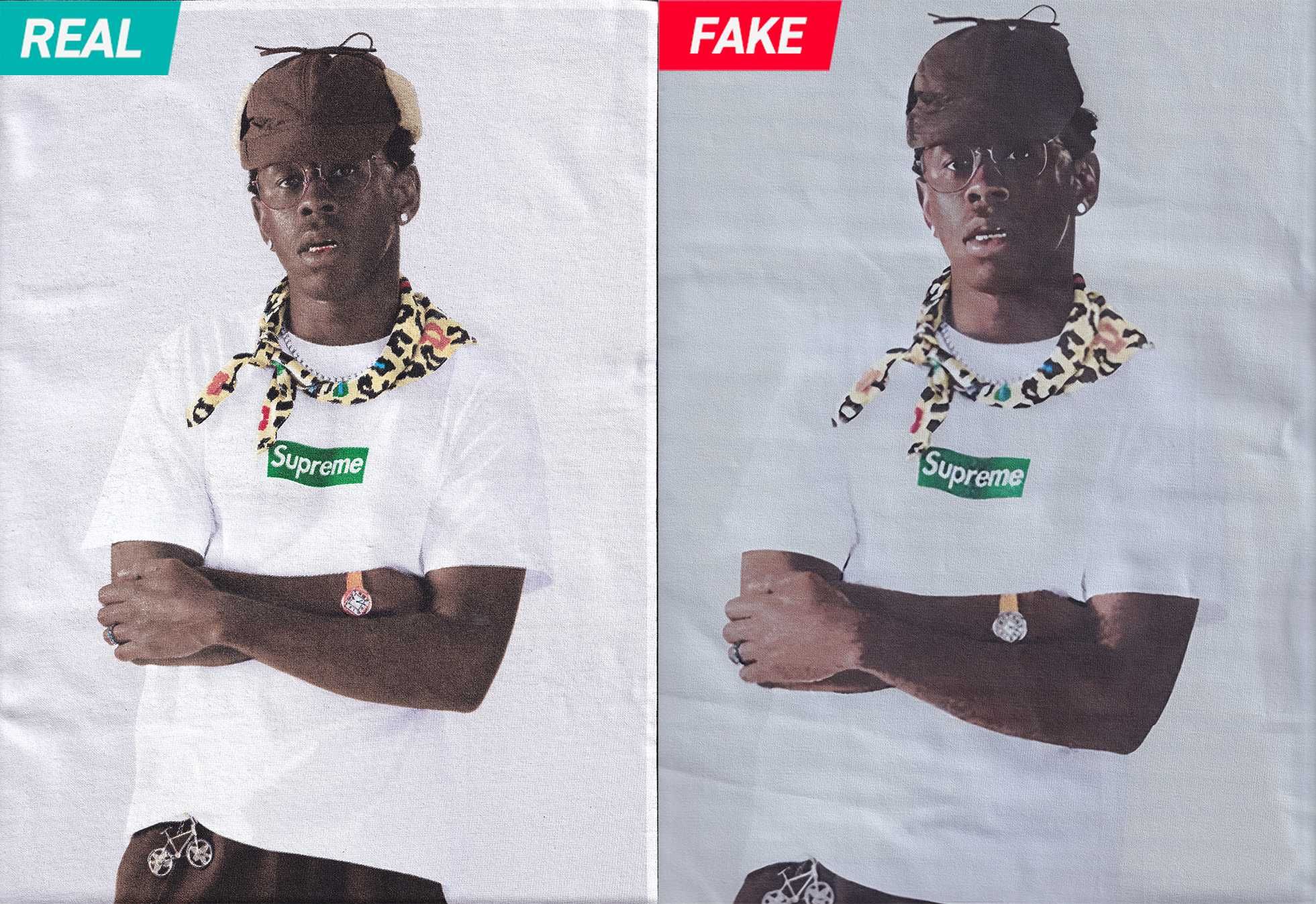Supreme Tyler, The Creator Teeの真贋鑑定ポイントとは