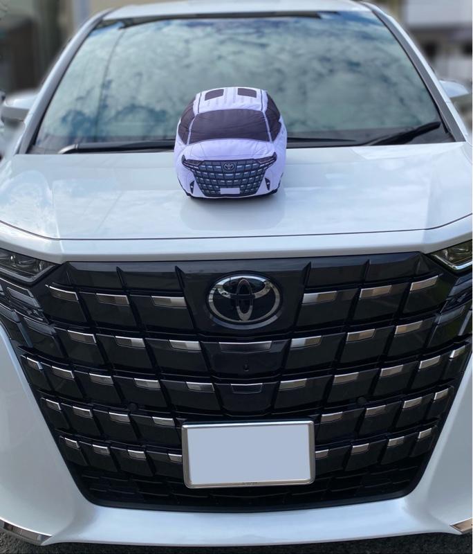 ぽてカ TOYOTA ALPHARD BIGぬいぐるみ のパーツレビュー