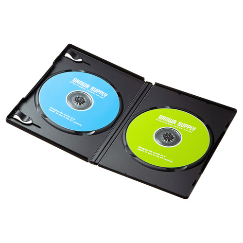 DVD-TN2-30BKN【DVDトールケース（2枚収納・30枚セット・ブラック
