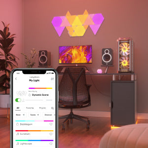 Nanoleaf Shapes トライアングル スターターパック（9枚入り