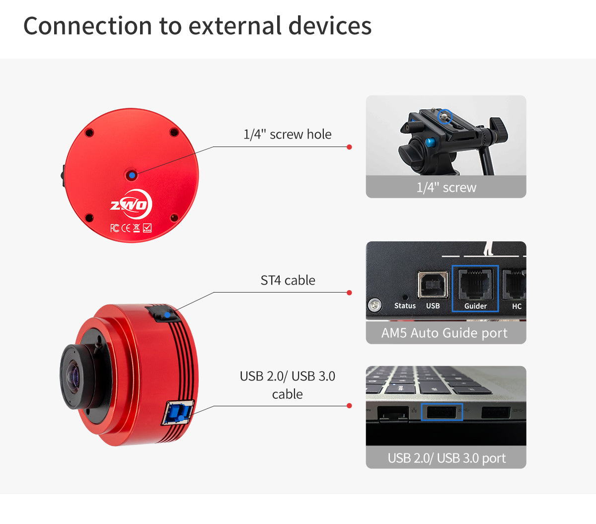ZWO ASI 662MC Color Camera — Starizona
