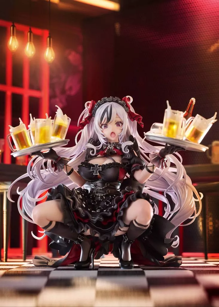 【あみあみ限定版/未開封/正規品】 アズールレーン エルベ 見せ場訪れず？ アズールレーン』 エルベ 見せ場訪れず？ 1/7 完成品フィギュア