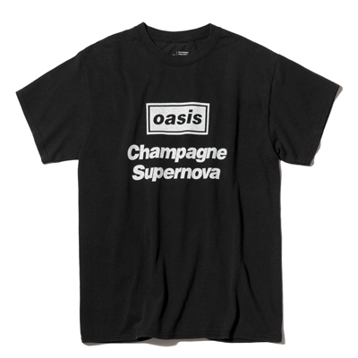 Champagne Supernova 半袖T-shirt (Black)/Sサイズ/Oasis