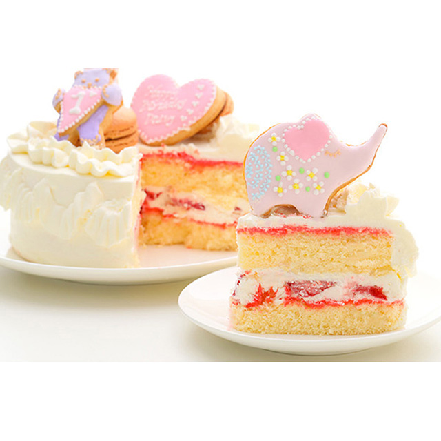 Daisy 100日祝い お食い初めケーキ6号18cm(ピンク)｜お祝い・ギフトの