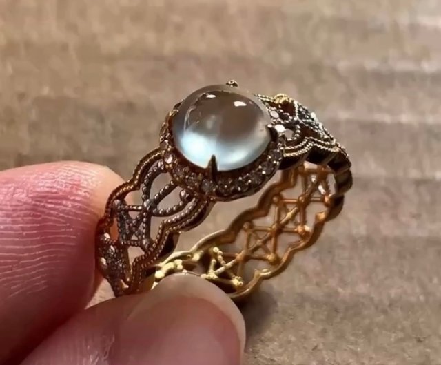 10%OFF】香港 アイスジェイド 天然ミャンマー翡翠（A貨）リング・指輪