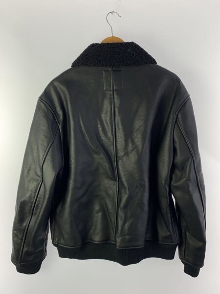 ZARA(ザラ) / レザージャケット・ブルゾン/XL/フェイクレザー/BLK/無地