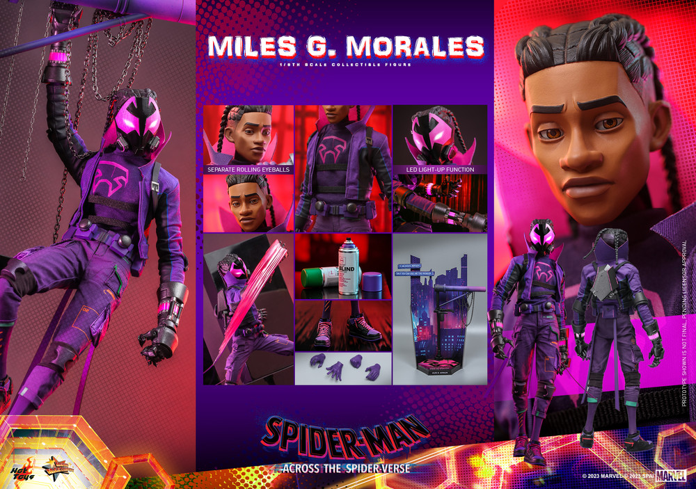 Hot Toys Miles G. Morales Spider-Man: Across the Spider-Verse MMS725