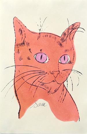 アンディ・ウォーホル Andy Warhol サムという名前の猫 | ONLINE STORE