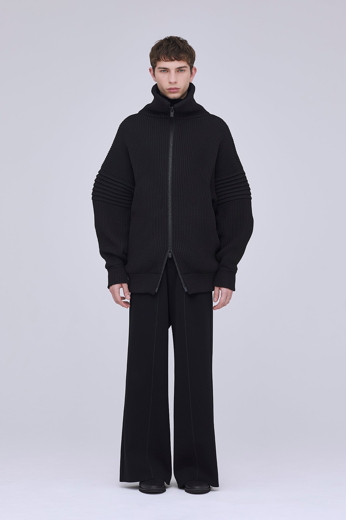 LOW GAUGE HIGHNECK ZIP BLOUSON