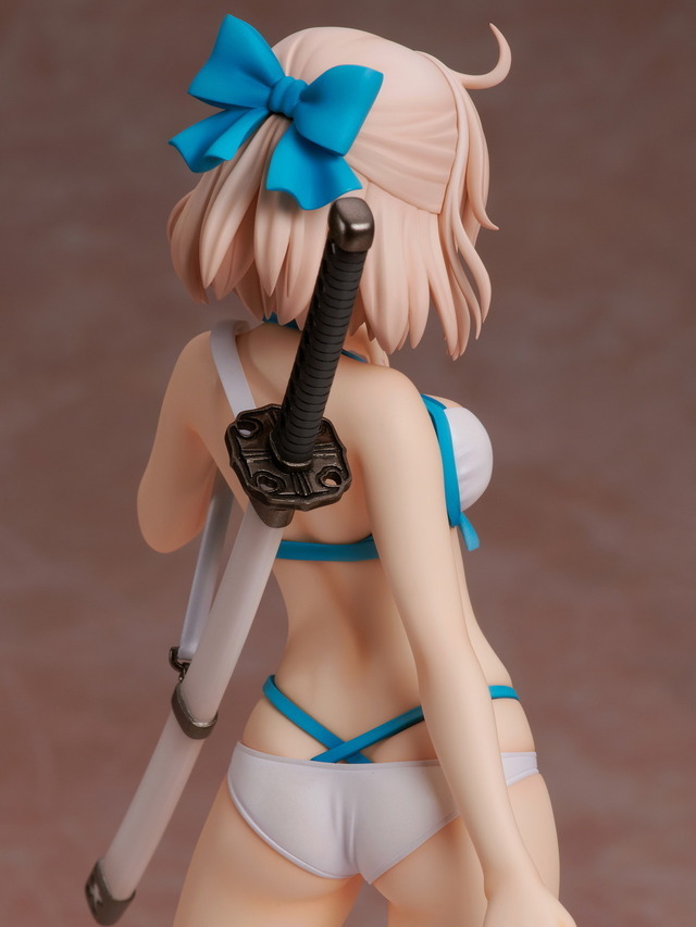 FGO」アサシン/沖田総司がイベント衣装の水着で立体化！ 首の可動で
