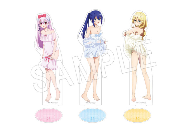 Engage Kiss」キサラ＆アヤノら“お着換え姿”イラストグッズが続々登場