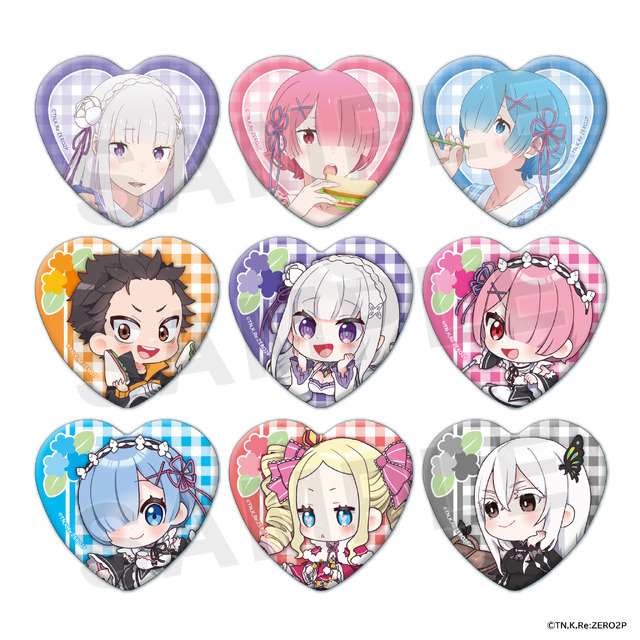 リゼロ」エミリア、ラム、レムと楽しくピクニック♪ 特大布ポスター