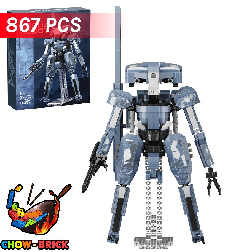 BuildMoc F-C9921 Metal Gear Sahelanthropus Mecha Robot - ChowBrick
