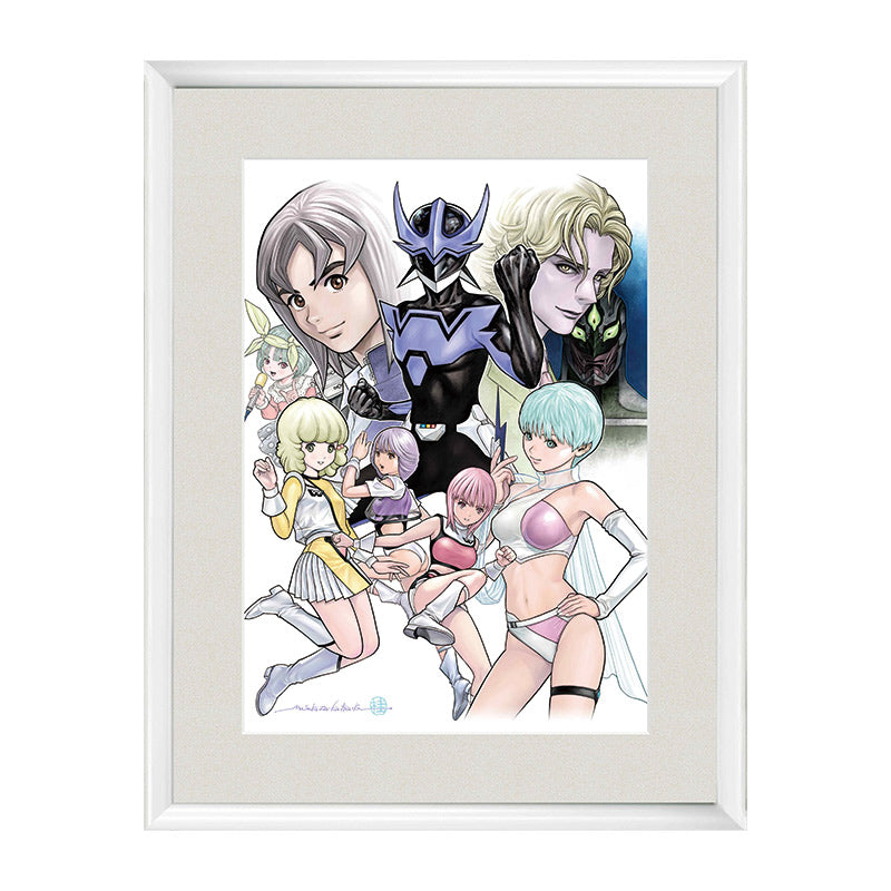 桂正和 複製原画 A4キャラファイングラフ I\