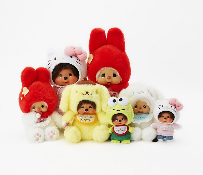 モンチッチ、チムたん×サンリオキャラクターコラボシリーズ第2弾