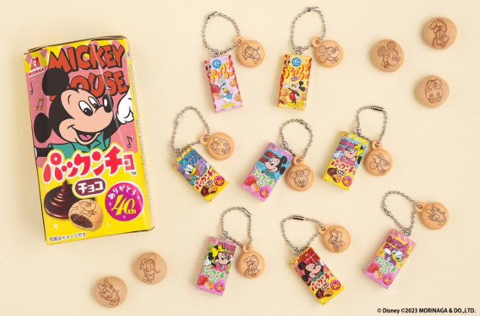 ディズニーデザインの「パックンチョ」がミニチュアチャームになって