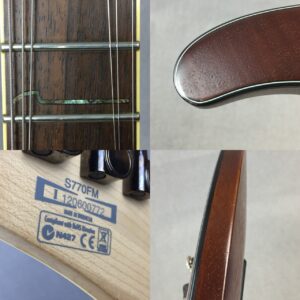 Ibanez S770FM Antique Burst Flat 2012年製 買取ました デジマートに