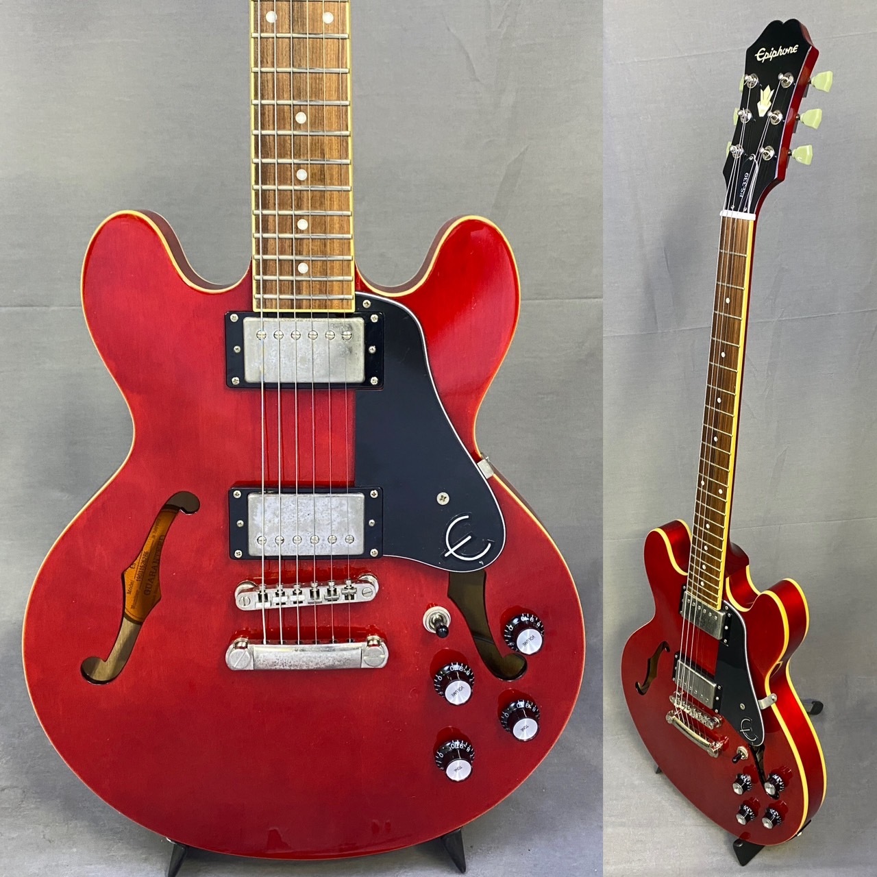 Epiphone ES-339 Cherry 2019年製 買取りました。デジマートにて