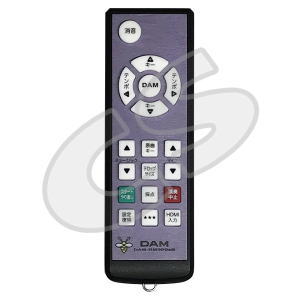 DAM-G100W、X/Ⅱ専用 簡易無線リモコン / DAM-RM100zB | カラオケの