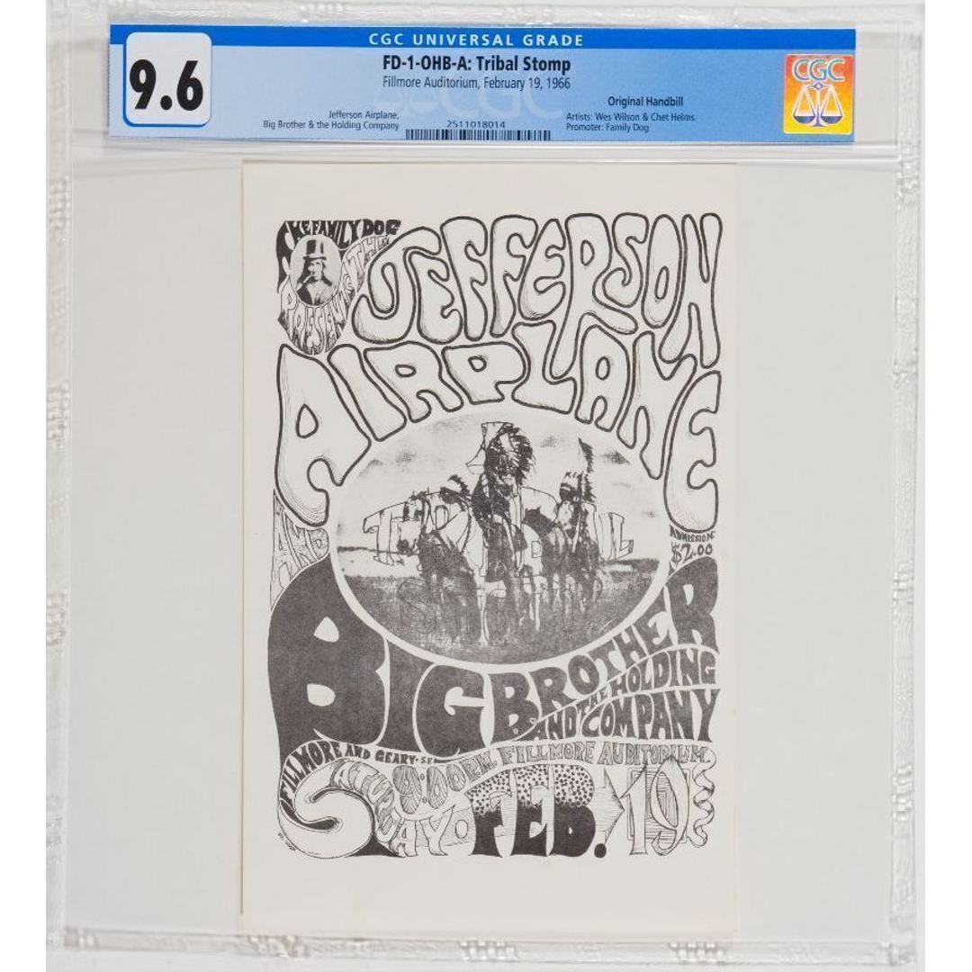 High Grade Family Dog #1 Handbill in the PAE March 2023 CGC sale!