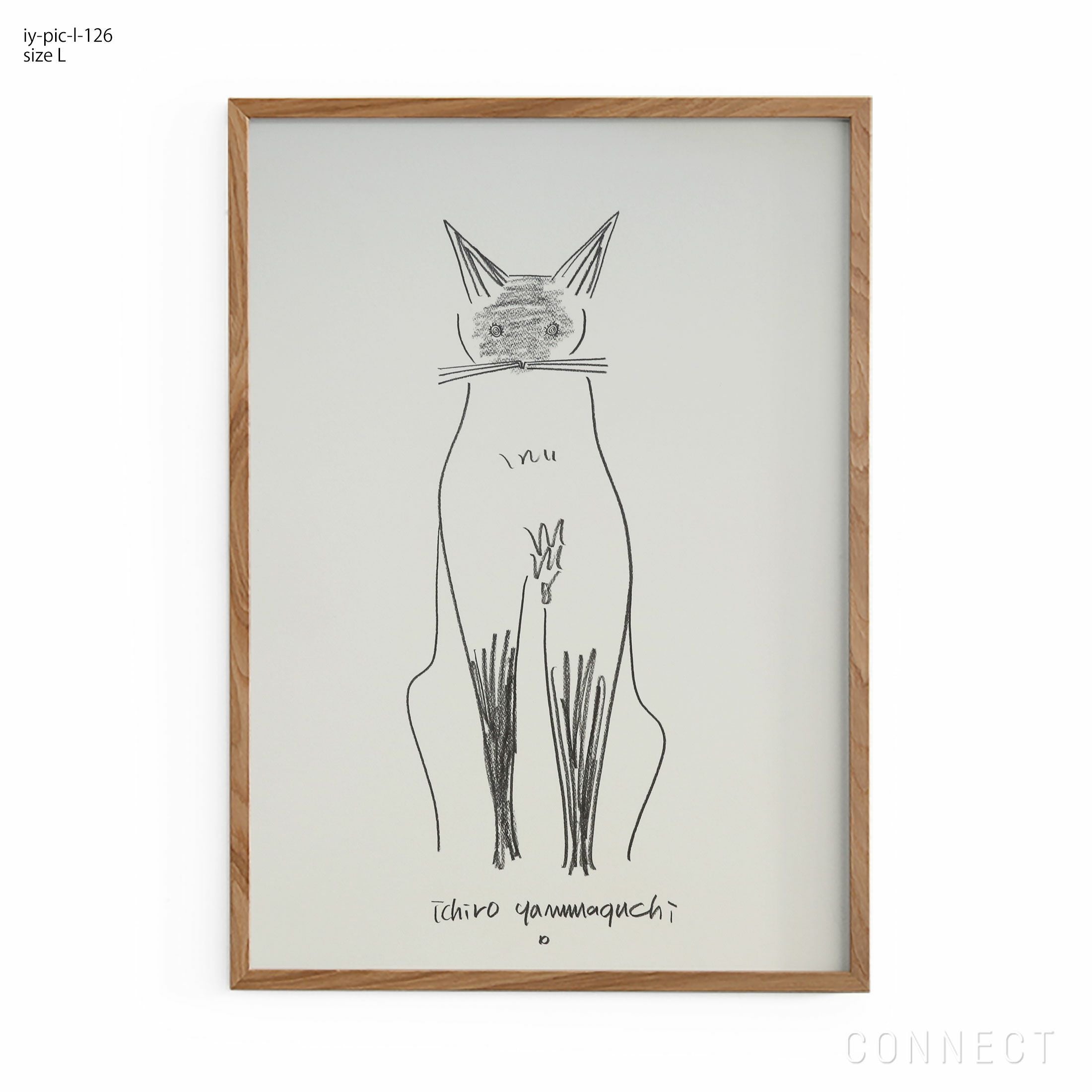 販売終了］山口一郎 / Mサイズ / 猫 / iy-pic-m-133 | CONNECT