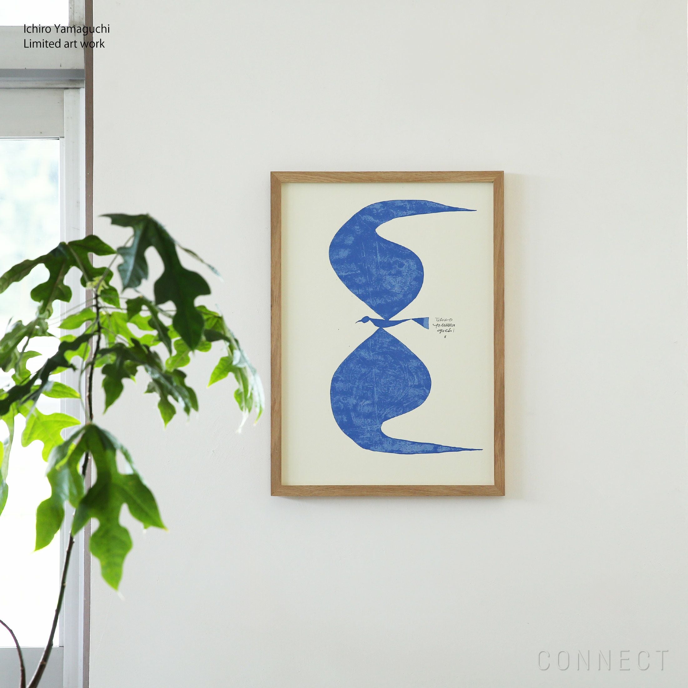 山口一郎 / Giclee（ジクレー印刷）「青い鳥」 / Mサイズ / アート