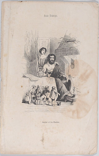 Jules David - Costume plate from Le Journal des Dames et des