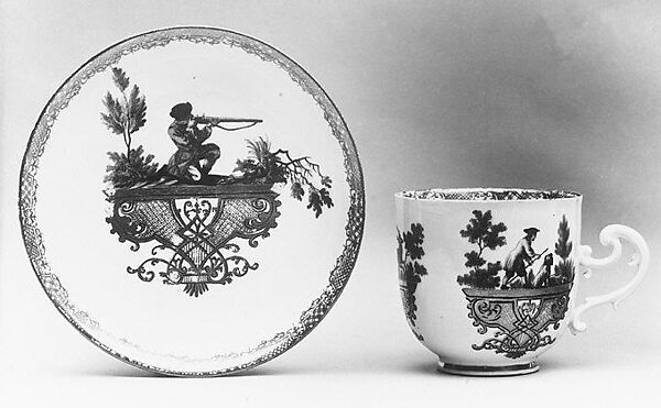Meissen Manufactory - Pouring vessel (Kendi) - German, Meissen