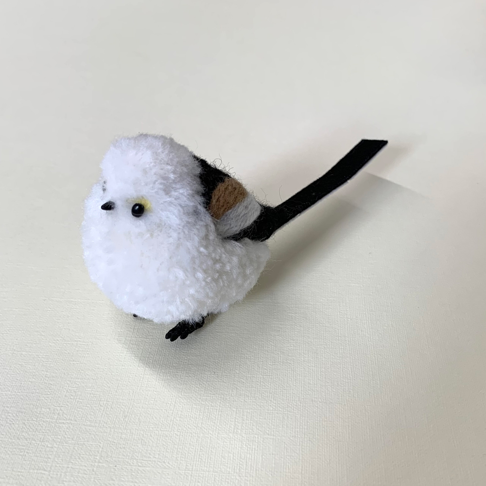 スーパーポンポンメーカーで作る シマエナガ | 手作りレシピ