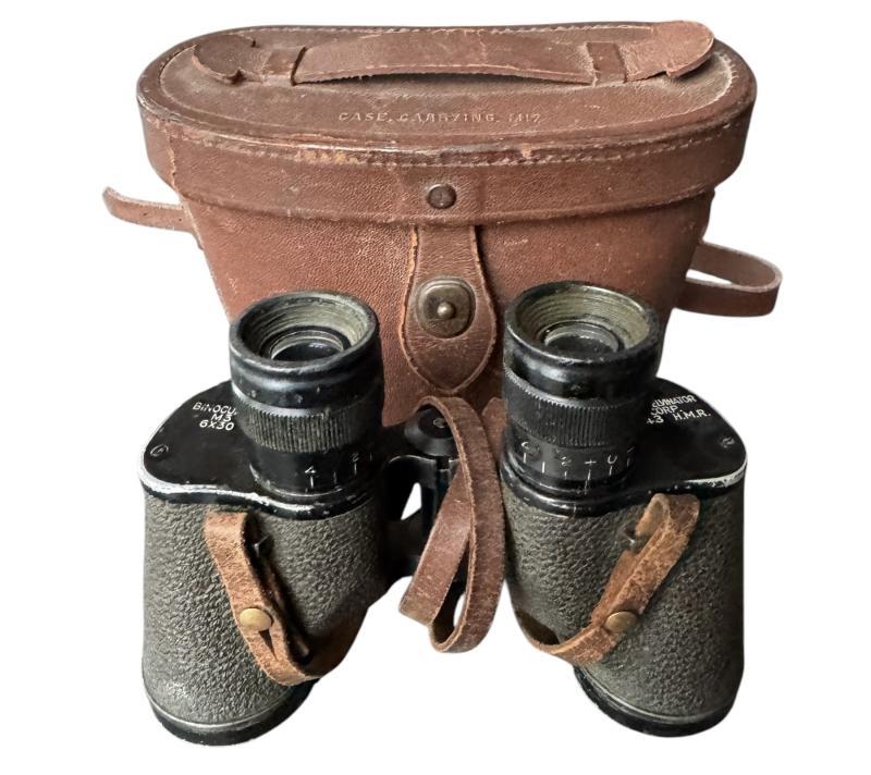 Clements Militaria | U.S. M3 Binoculars And M17 Carrying Case