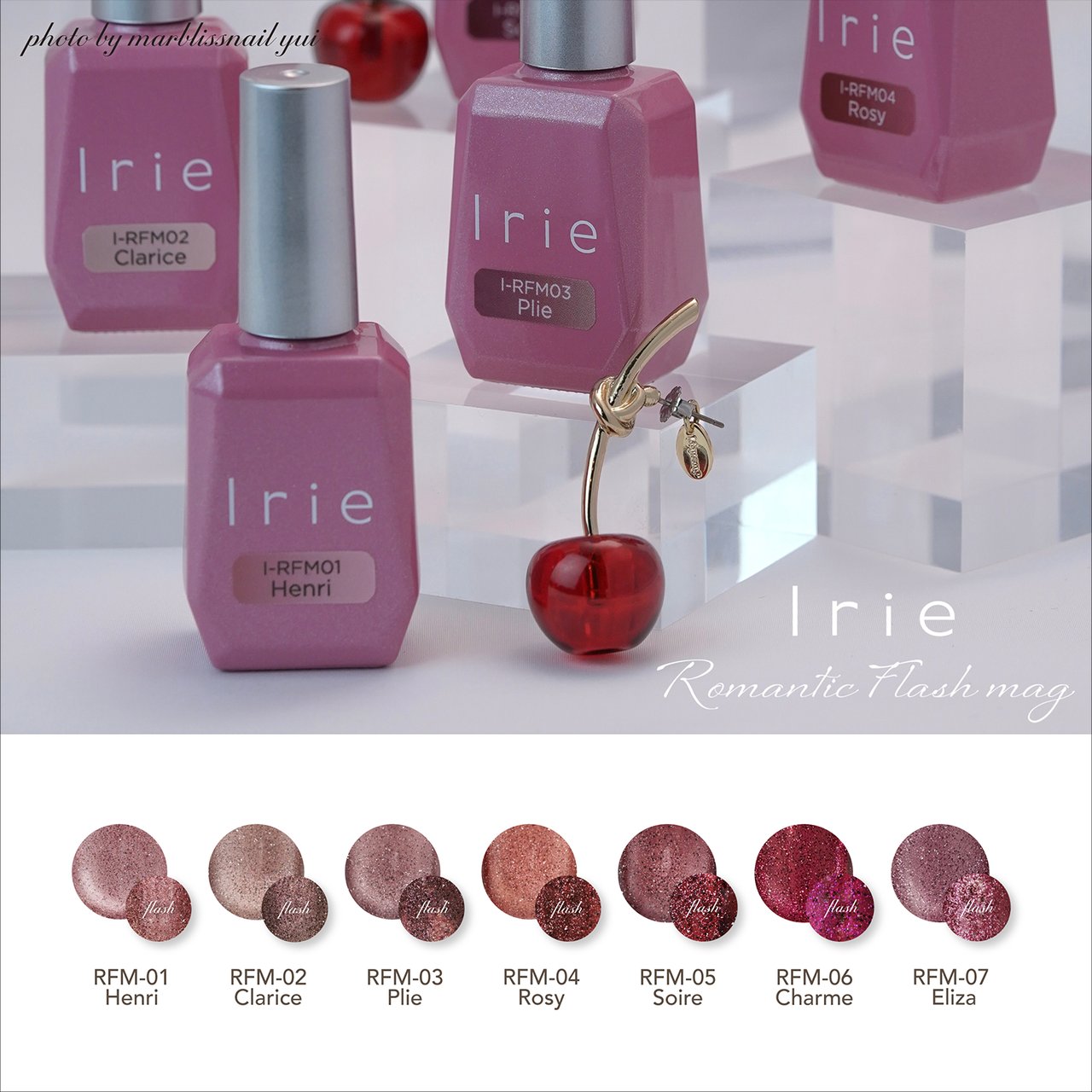Irie ロマンティックフラッシュマグ 7色セット | Irie（アイリー