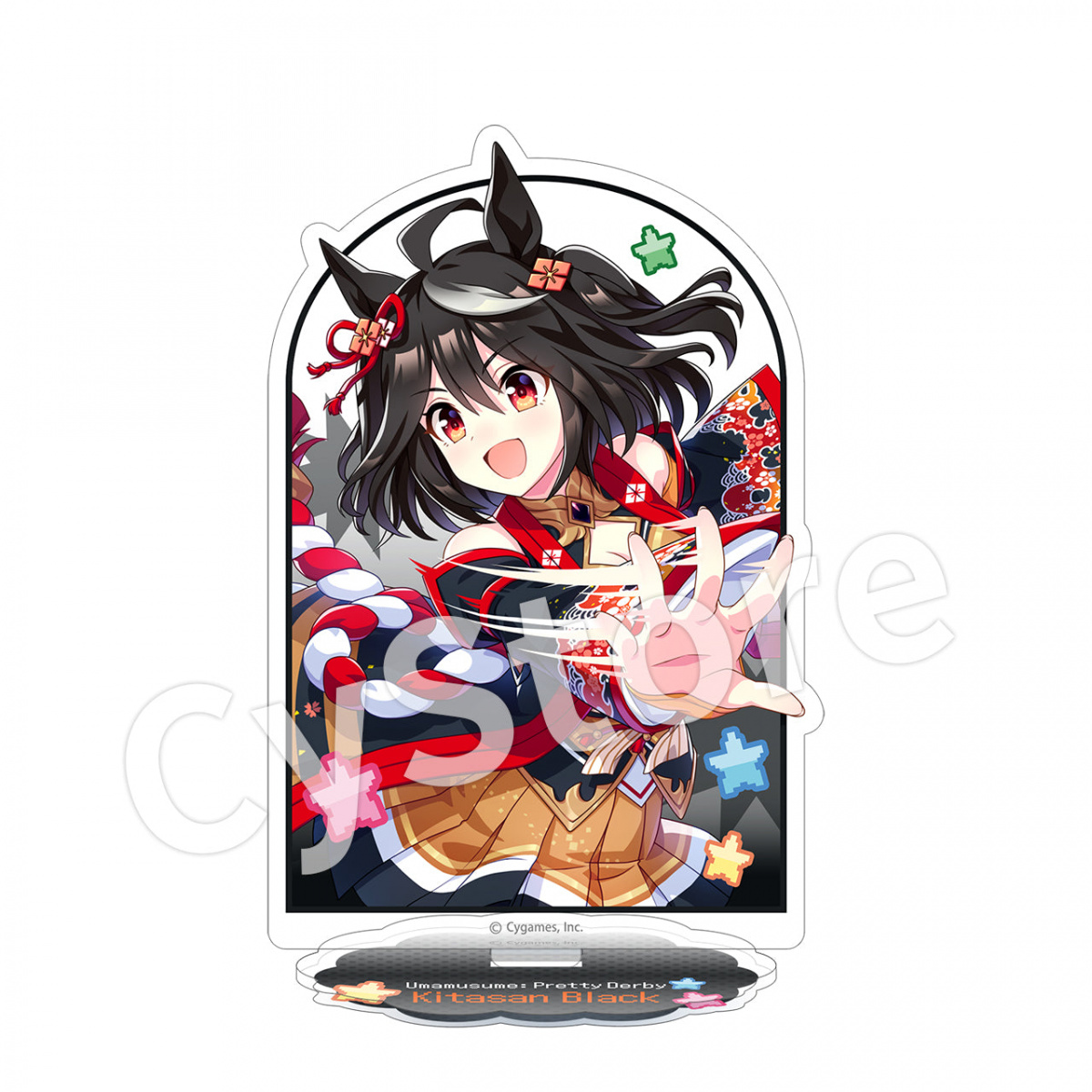 ウマ娘 キタサンブラック メガイルミ 缶バッジ 12ヶ ウマ娘 キタサン