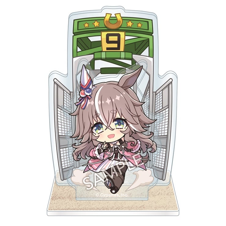 ウマ娘 プリティーダービー 公式スターティングゲート アクリル