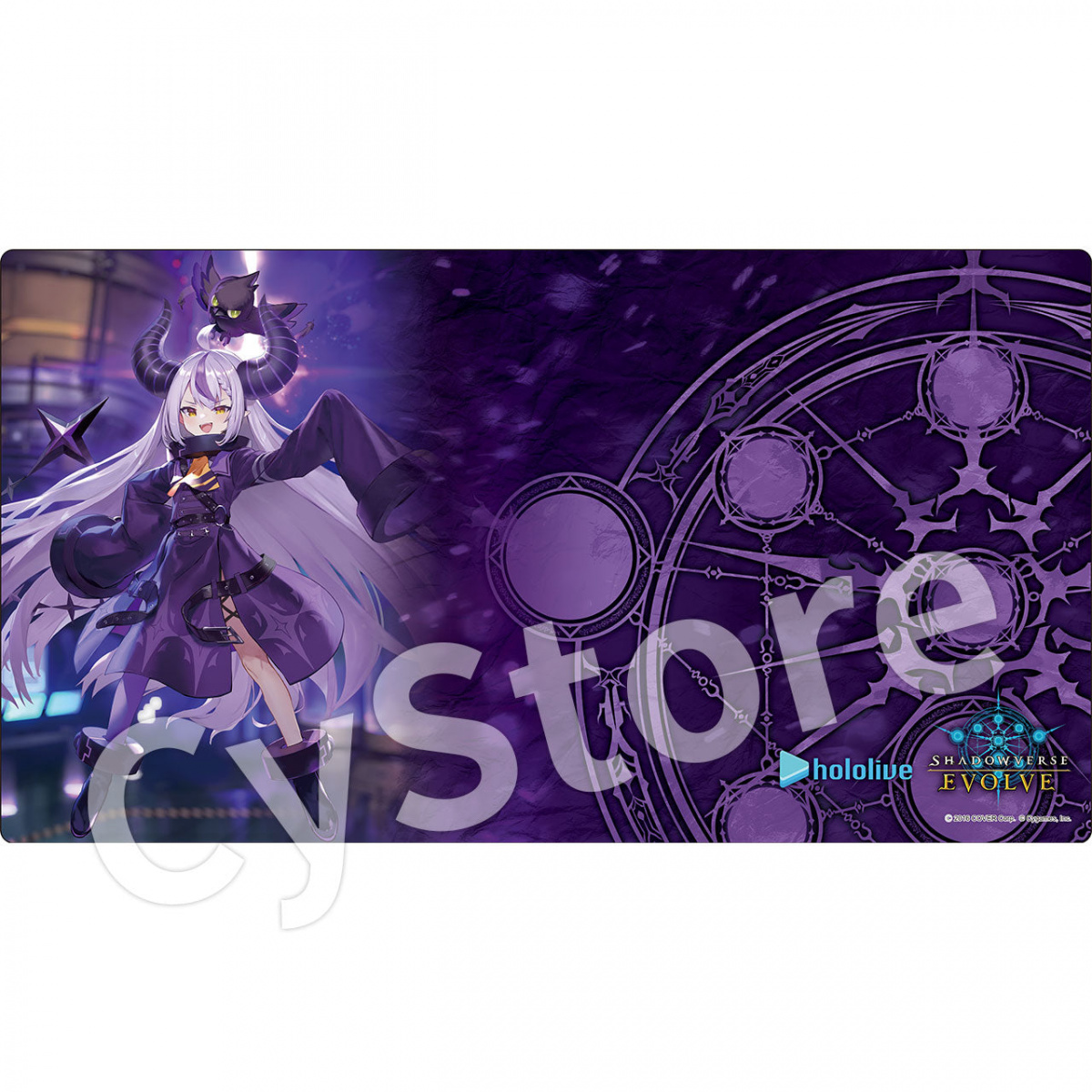 ホロライブ ラプラス & こより プレイマット ホロカ エントリーカップ
