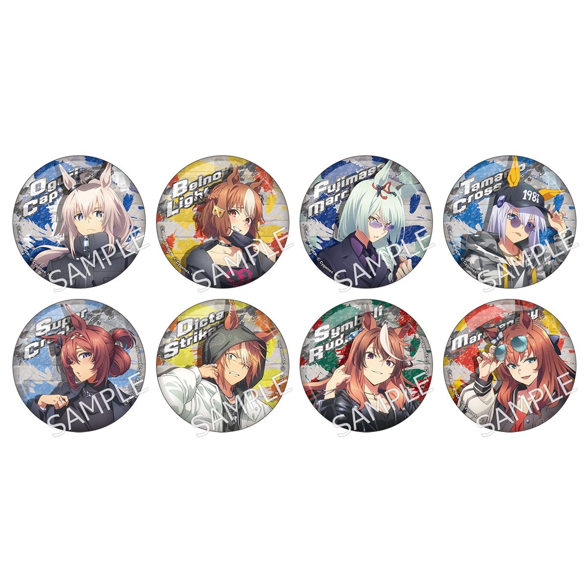 BOX】アニメ『ウマ娘 シンデレラグレイ』 トレーディング缶バッジ