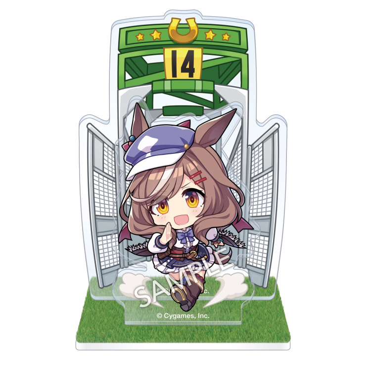 ウマ娘 プリティーダービー 公式スターティングゲート アクリル