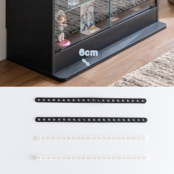 g147008]【幅80cm×奥行28cm】Legen コレクションケース キャビネット
