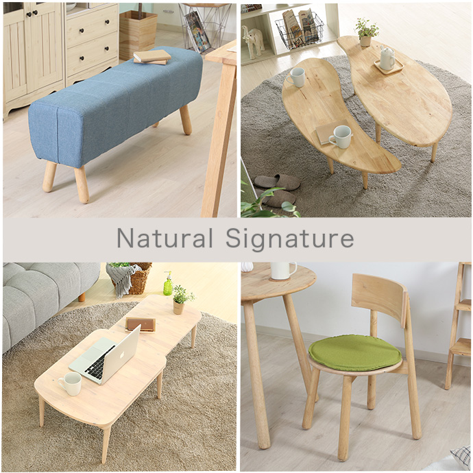 g11661]【2点セット】Natural Signature センターテーブル 木製