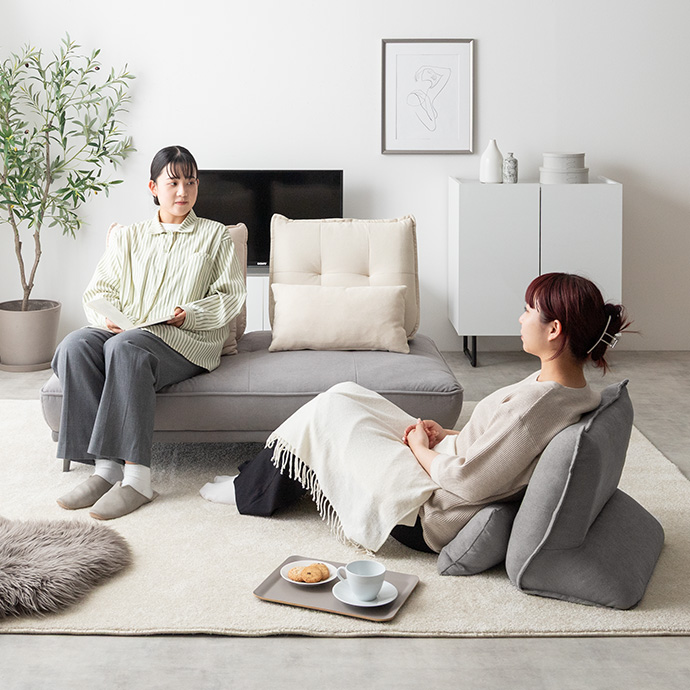g118081]【単品】Pulau 自立式背もたれクッション クッション | 家具