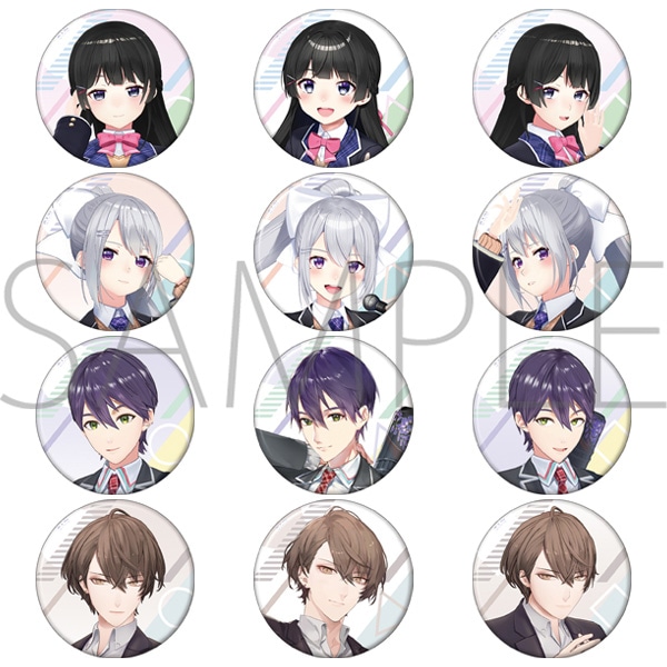 にじさんじ キャラバッジコレクション: キャラグッズ｜ムービック（movic）