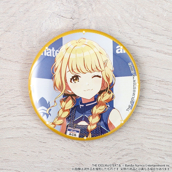 学園アイドルマスター 缶バッジ／藤田ことね: キャラグッズ