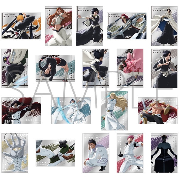 BLEACH 千年血戦篇 メタルポストカードコレクション: キャラグッズ