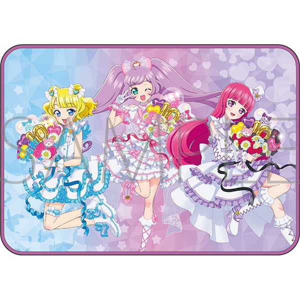 プリパラ ブランケット／らぁら、みれぃ、そふぃ: キャラグッズ