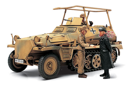 タミヤ 1/48 ミリタリーミニチュアシリーズ ドイツ無線指揮車 Sd.Kfz
