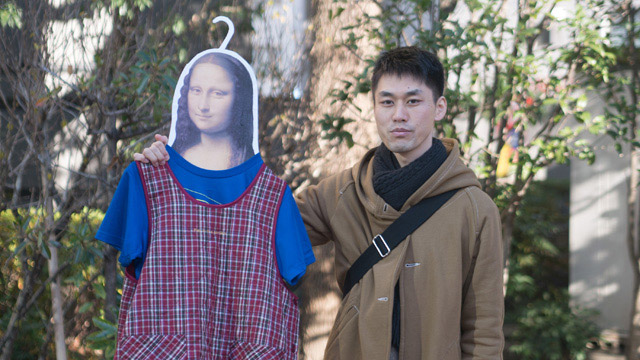 モナリザの顔付きハンガーにはエプロンを掛けろ :: デイリーポータルZ