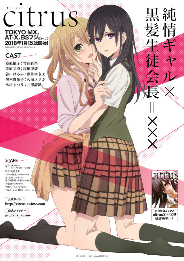 ついにアニメ化！ 海外でも大人気！ 「義理姉妹恋愛」マンガ『citrus